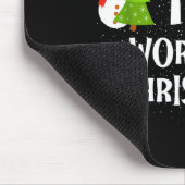 Most Likely To Work On Christmas Funny Xmas Matchi Mousepad (Ecke)