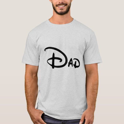 Most Magical Day Dad T-Shirt (Vorderseite)