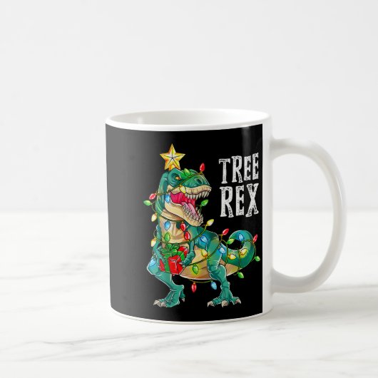 Most Wonderful Christmas Co Dinosaur Christmas Tre Kaffeetasse (Rechts)