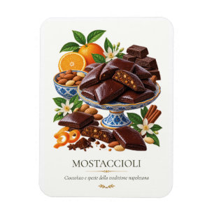 Mostaccioli – italienisches Dessert aus Großmutter Magnet