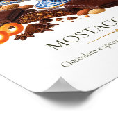 Mostaccioli – italienisches Dessert aus Großmutter Poster (Ecke)