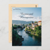 Mostar Bosnia and Herzegovina  Postkarte (Vorne/Hinten)