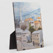 Mostar, Bosnien - Akrylenmalerei Fotoplatte (Seite)