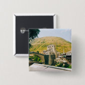 Mostar - Bosnien und Herzegowina Button (Vorne & Hinten)