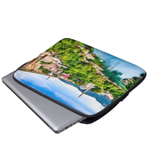 Mostar Bosnien und Herzegowina Laptopschutzhülle (Vorne Knopf)