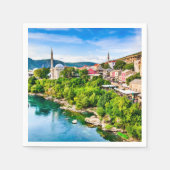 Mostar Bosnien und Herzegowina Serviette (Vorderseite)