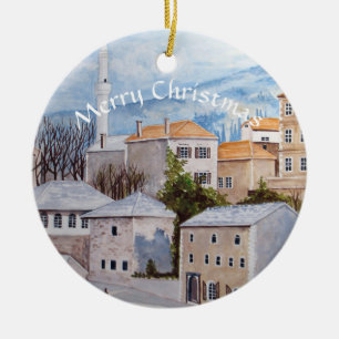 Mostar Bosnisch-Stadtbild Keramikornament