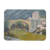 Mostar Bridge Magnet (Horizontal)