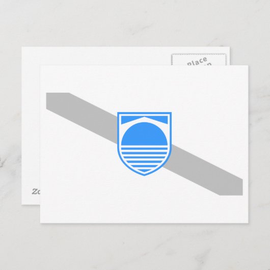 Mostar Flag Postkarte (Vorne/Hinten)