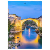 Mostar Klemmbrett (Rückseite)