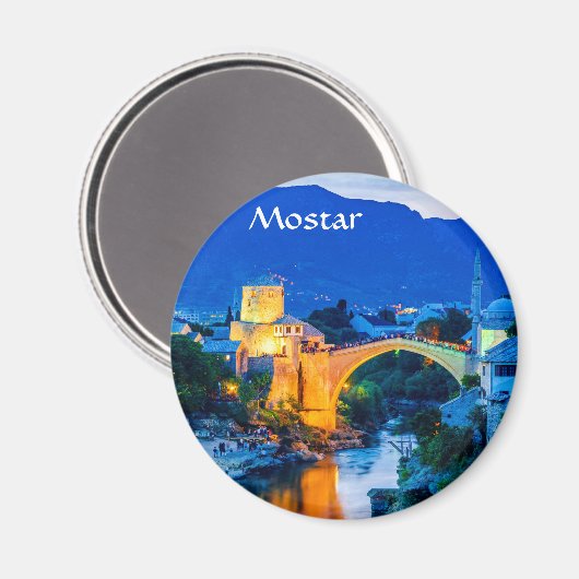 Mostar Magnet (Vorderseite/Rückseite)