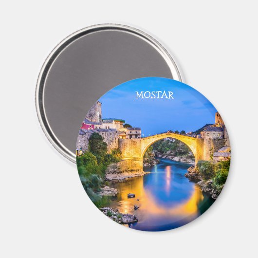 Mostar Magnet (Vorderseite/Rückseite)
