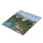 Mostar Moschee View Keramik Fliesen (Seite)