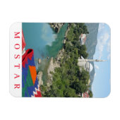 Mostar Moschee View Kühlschrankmagnet Magnet (Horizontal)