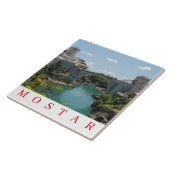 Mostar Old Bridge Keramik Fliesen (Seite)