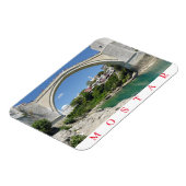 Mostar Old Bridge Kühlschrankmagnet Magnet (Linke Seite)