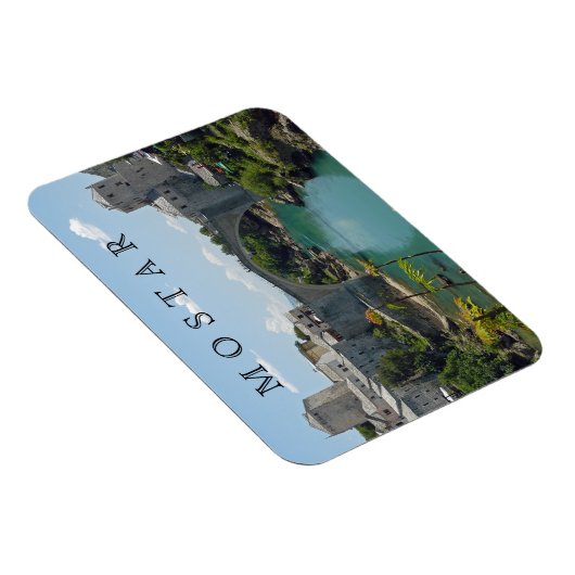 Mostar Old Bridge View Kühlschrankmagnet Magnet (Rechte Seite)