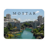 Mostar Old Bridge View Kühlschrankmagnet Magnet (Horizontal)
