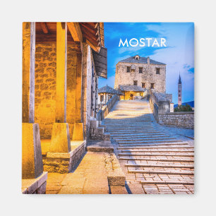 Mostar Old City Magnet, Bosnien Magnet