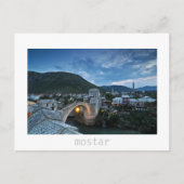 Mostar Postkarte (Vorderseite)