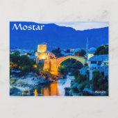 Mostar Postkarte (Rückseite)