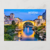 Mostar Postkarte (Vorderseite)