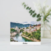 Mostar Postkarte (Stehend Vorderseite)