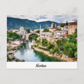Mostar Postkarte (Vorderseite)