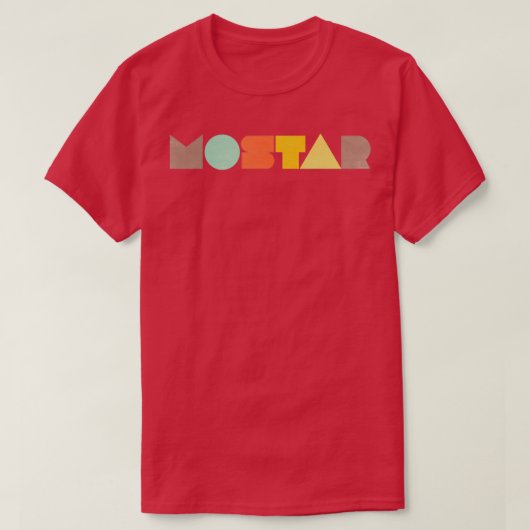 Mostar Vintage T-Shirt (Design vorne)