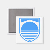 Mostar-Wappen Magnet (Vorderseite/Rückseite)