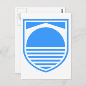 Mostar-Wappen Postkarte (Vorne/Hinten)