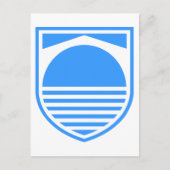 Mostar-Wappen Postkarte (Vorderseite)