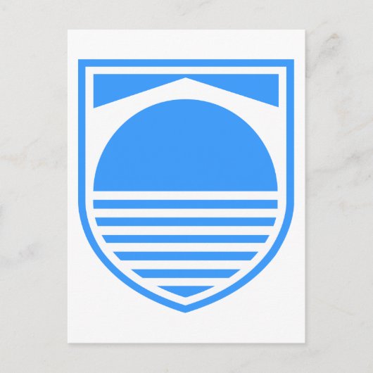 Mostar-Wappen Postkarte (Vorderseite)