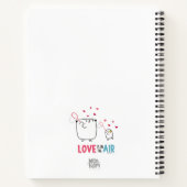 Mostropi│Love is in the air Notizblock (Rückseite)