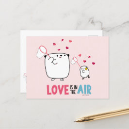 Mostropi│Love is in the air Postkarte