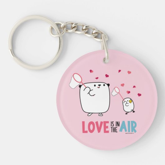 Mostropi│Love is inteh air Schlüsselanhänger (Vorderseite)