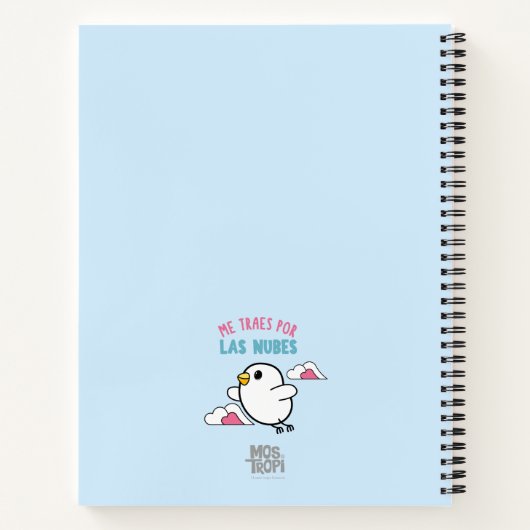 Mostropi│Me traes por la nubes Notizblock (Rückseite)