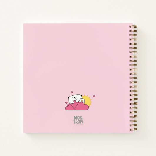 Mostropi│Opi y Kipi Valentín Notizblock (Rückseite)