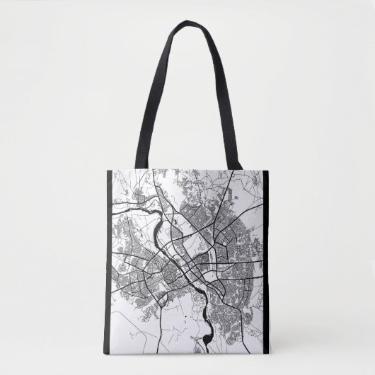 Mosul Irak Stadtplan Tasche (Vorderseite)