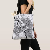 Mosul Irak Stadtplan Tasche (Von Nahem)