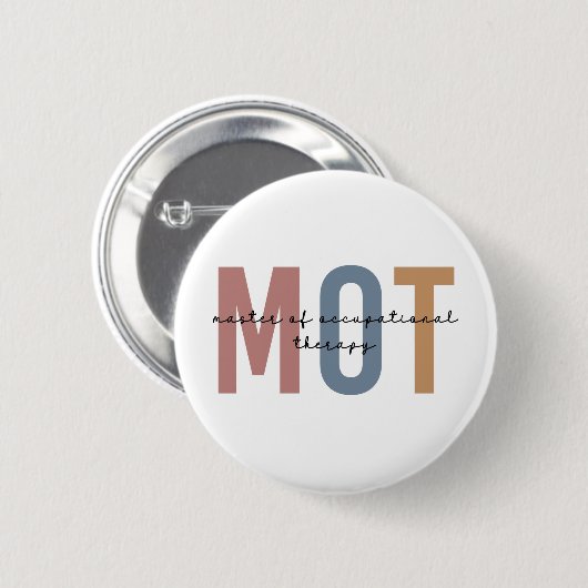 MOT-Master der Arbeitstherapie Button (Vorne & Hinten)