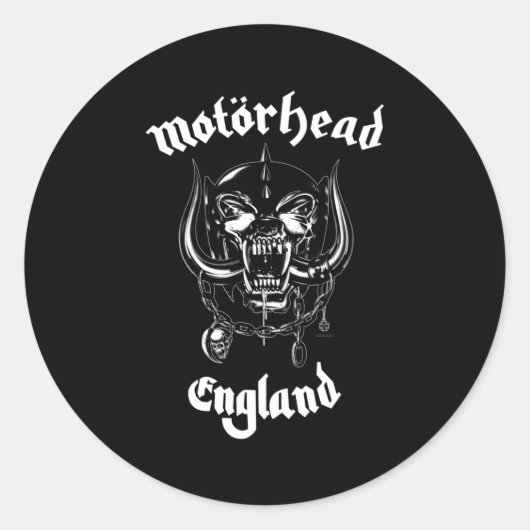 Motã ¶ Rhead Runder Aufkleber (Vorderseite)