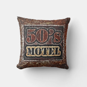 Motel der Vintagen 50er Jahre - Kissen