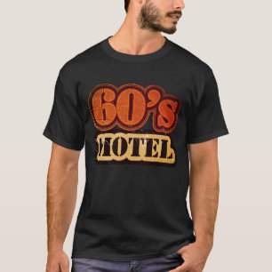 Motel der Vintagen 60er Jahre - T - Shirt