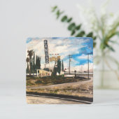 Motel Famoso 2019 Dankeskarte (Stehend Vorderseite)