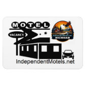 Motel List Kühlschrank Magnet (Horizontal)