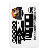 Motel List Kühlschrank Magnet (Vertikal)