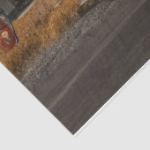 Motel Vintag Decoupage der alten Gasstation Seidenpapier (Ausschnitt)