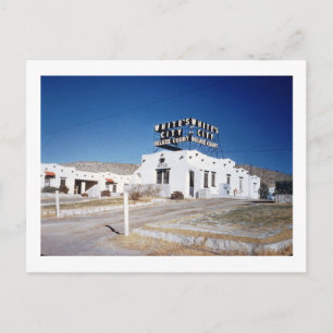 Motel, White's City, New Mexico Vintage Postkarte