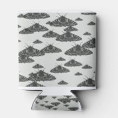 Moth am Abend lauert um Mitternacht Dosenkühler (Rückseite)